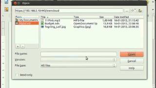 WebDAV in LibreOffice [upl. by Giffie]