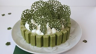 Matcha cheese cake Kit Kat Matcha抹茶チーズケーキ 抹茶づくし [upl. by Midan362]