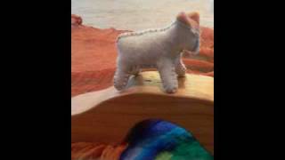 Billy goats gruff story with handmade felt toys [upl. by Adnaval578]