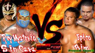 Sin Cara Ep 65  Sin Cara amp Rey Mysterio VS Primo amp Epico Link 4shared [upl. by Annawad]