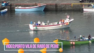 Porto de Pesca Vila de Rabo de Peixe [upl. by Alvita757]