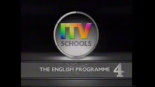 ITV Schools on Channel 4 17th September 1990  The English Programme [upl. by Snell178]