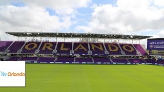 Orlando CIty Soccer Stadium  Visit Orlando [upl. by Dahs]