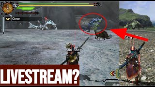 LIVESTREAM Monster Hunter 3 ULTIMATE CUSTOM NIGHT INSANE GAMEPLAY [upl. by Maker]