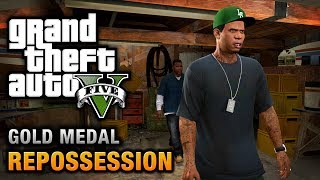 GTA 5  Mission 2  Repossession 100 Gold Medal Walkthrough [upl. by Yuille680]