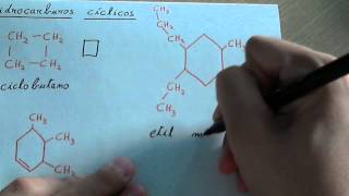 Formulación orgánica Hidrocarburos cíclicos [upl. by Yrekcaz]