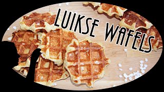 Luikse wafels  Suikerwafel  recept amp ingrediënten [upl. by Jud]