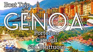 Top 10 things to do in Italy  Visit Portofino Camogli amp San fruttuoso  Boat Trip [upl. by Yrret]