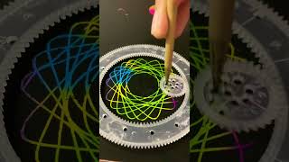 Geometric pattern spirographasmr geometricdesigns asmr art geometricpatterns satisfyingvideos [upl. by Haraz]