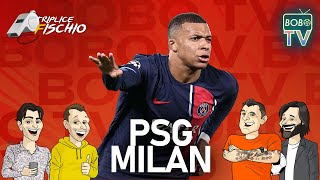 PSG 3  0 MILAN  Troppo PSG per i rossoneri  Triplice Fischio [upl. by Lisk668]