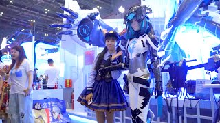 My Work Shown At Comic Con！Cosplay At Game Show In Shanghai [upl. by Rozele]