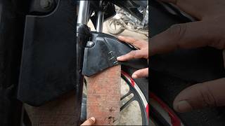 Honda Shine Bike Mudguard repair shortsvideo youtubeshorts [upl. by Aylmar]