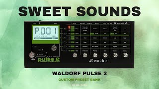 Waldorf Pulse 2  Sweet Sounds SOUNDSET • Custom Presets [upl. by Sirromaj]