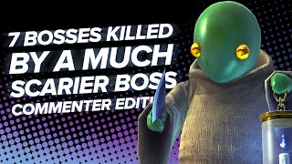 7 Bosses That Were Immediately Killed by a Much Scarier Boss [upl. by Aneba]