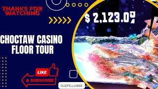 Choctaw Casino floor tour [upl. by Guthrie]