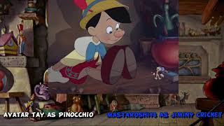 Pinocchio  Give a little whistle  Fandub with Avatar Tay [upl. by Bena]