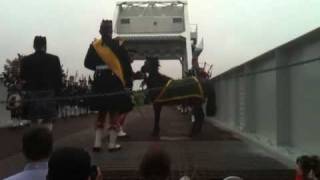 Pegasus Bridge Pipe Band [upl. by Reinhold]