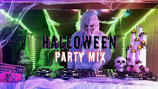 HALLOWEEN LIVE DJ SET CLASSICS  DUBSTEP EDM DNB TECHNO HARD Knife Party Skrillex DJ Bl3nd [upl. by Oswell491]