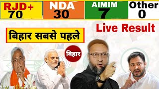 Bihar Result Live 2020  Bihar Assembly Election Daily Hind [upl. by Coffee220]