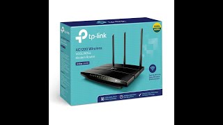 How to Configure TPLINK Archer VR400 v1 AC1200 Wireless VDSLADSL Modem Router [upl. by Parette]