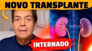 🚨 Urgente Faustão é internado às pressas e deve precisar de novo transplante  Bate papo [upl. by Ailin]