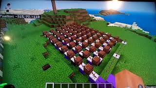 imagine dragons believer note block song minecraft [upl. by Ecyla]