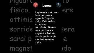 Leone oroscopo di domenica 22 ottobre 2023 dalla Stanza Esoterica short [upl. by Ecart978]