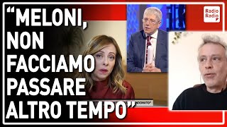 FRAJESE COMMENTA LINTERVISTA DI MELONI DA GIORDANO ▷ quotANCHE I VACCINATI HANNO CAPITO LA MENZOGNAquot [upl. by Duester]