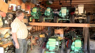 Bolens RideAMatic Series Tops the List for Classic Garden Tractor Collector Steve Johnson [upl. by Anavas780]