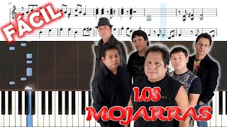 LOS MOJARRAS  TRICICLO PERÚ  Piano Tutorial  Partitura [upl. by Nitnilc]