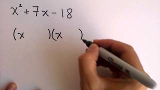 Factoring Quadratic Expressions Pt 1 [upl. by Lianne]