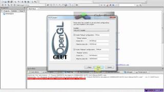 creando proyecto codeblocks con GLUT CODEBLOCKSGLUT [upl. by Johnath56]