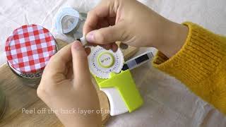 How to use MOTEX E303 Embossing label maker [upl. by Oika]