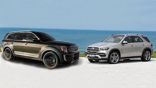 2020 Kia Telluride vs 2019 Mercedes GLE [upl. by Nicolina]