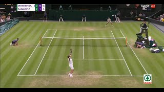 Novak Djokovic vs Stan Wawrinka Match Highlights Wimbledon [upl. by Fletch]