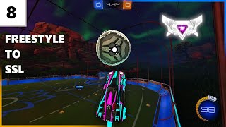 Freestyle to SSL 8 INSANE GOALS  Rocket League 1v1s [upl. by Eiboj]