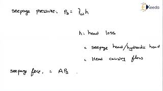 Introduction to Seepage Pressure  Geotechnical Engineering  GATE [upl. by Lugar]