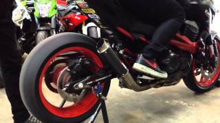 TransLogic QuickShifter on Z800 by RS SuperBike [upl. by Belshin799]