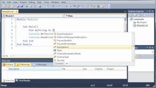 Visual Basic Tutorial  8  Variables [upl. by Gerson]