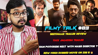 Tuck Jagadish Trailer  Hindi Dubbed Movies On Zee 5  Seetimaar Trailer Review  Filmy Talk 83 [upl. by Bartolemo]