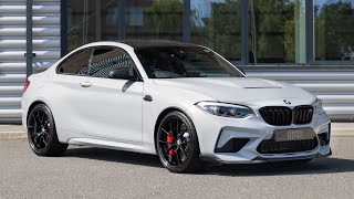 2020 BMW M2 CS  Hockenheim Silver  Walkaround 4K [upl. by Lorilyn732]