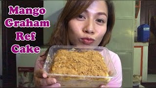 How to make a simple mango graham refrigerated cake recipe [upl. by Gwendolyn856]