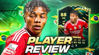 5⭐5⭐ 87 EVOLUTIONS DAVID NERES PLAYER REVIEW  FC 24 Ultimate Team [upl. by Ymme]