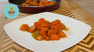 Καρότα Γλασέ Σε Λίγα Μόνο Λεπτά  Glazed Carrots Easy Recipe [upl. by Fita490]