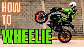 How to Wheelie for Beginners [upl. by Atte754]