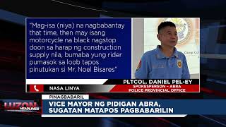 Vice Mayor ng Pidigan Abra sugatan matapos pagbabarilin [upl. by Godric]