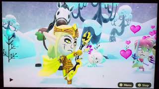 Miitopia Switch Team Emi vs Replica Dark Lord Boss [upl. by Small]