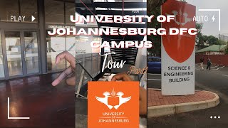 UNIVERSITY OF JOHANNESBURG Campus Tour Pt1 [upl. by Omiseno726]