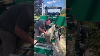 Milling up a small ash log woodlandmills [upl. by Larine785]