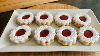 Sablés à la Confiture 💯 Super FONDANT [upl. by Blithe]